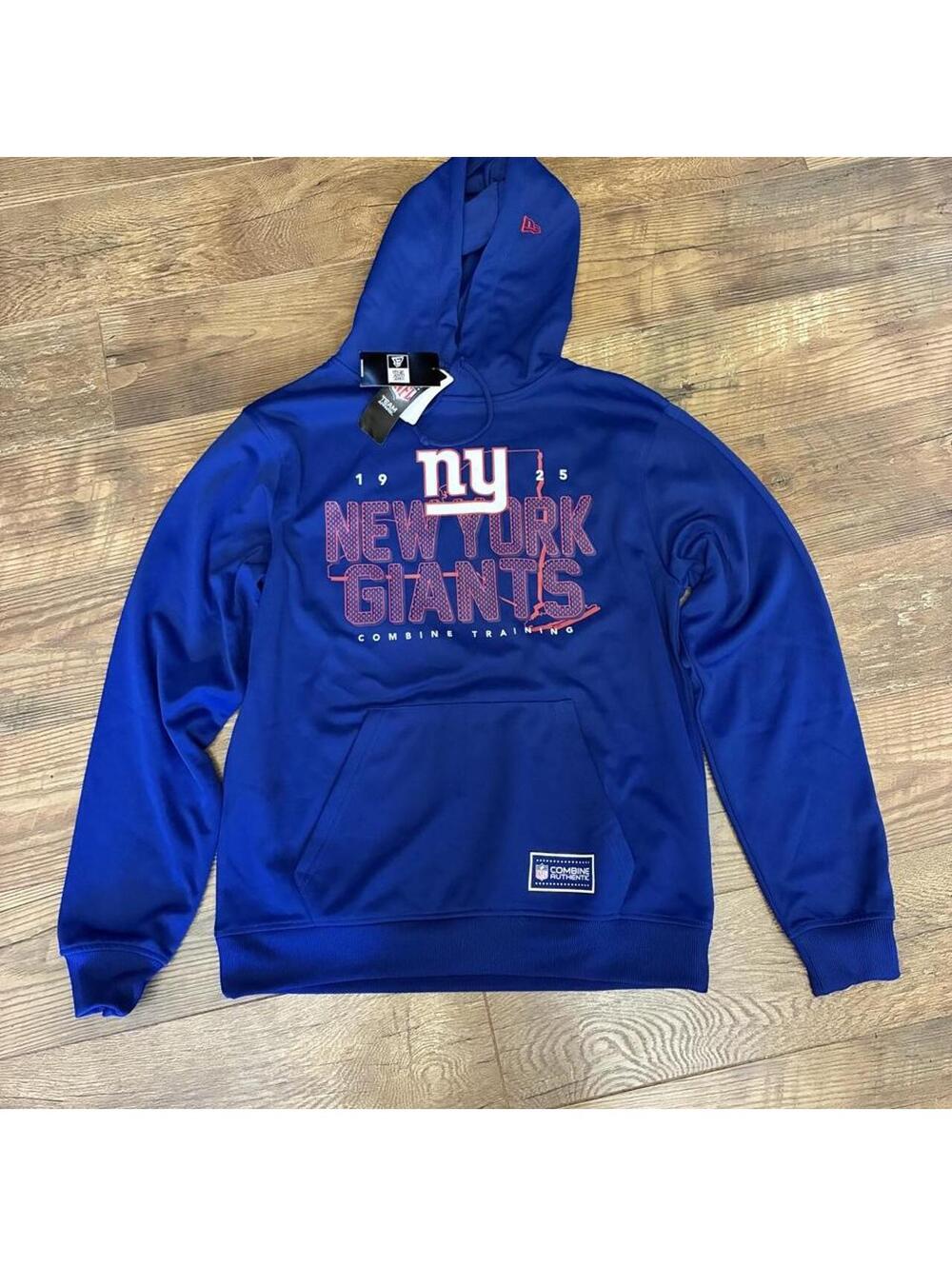 New York Giants Combine Authentic Hoodie Size M